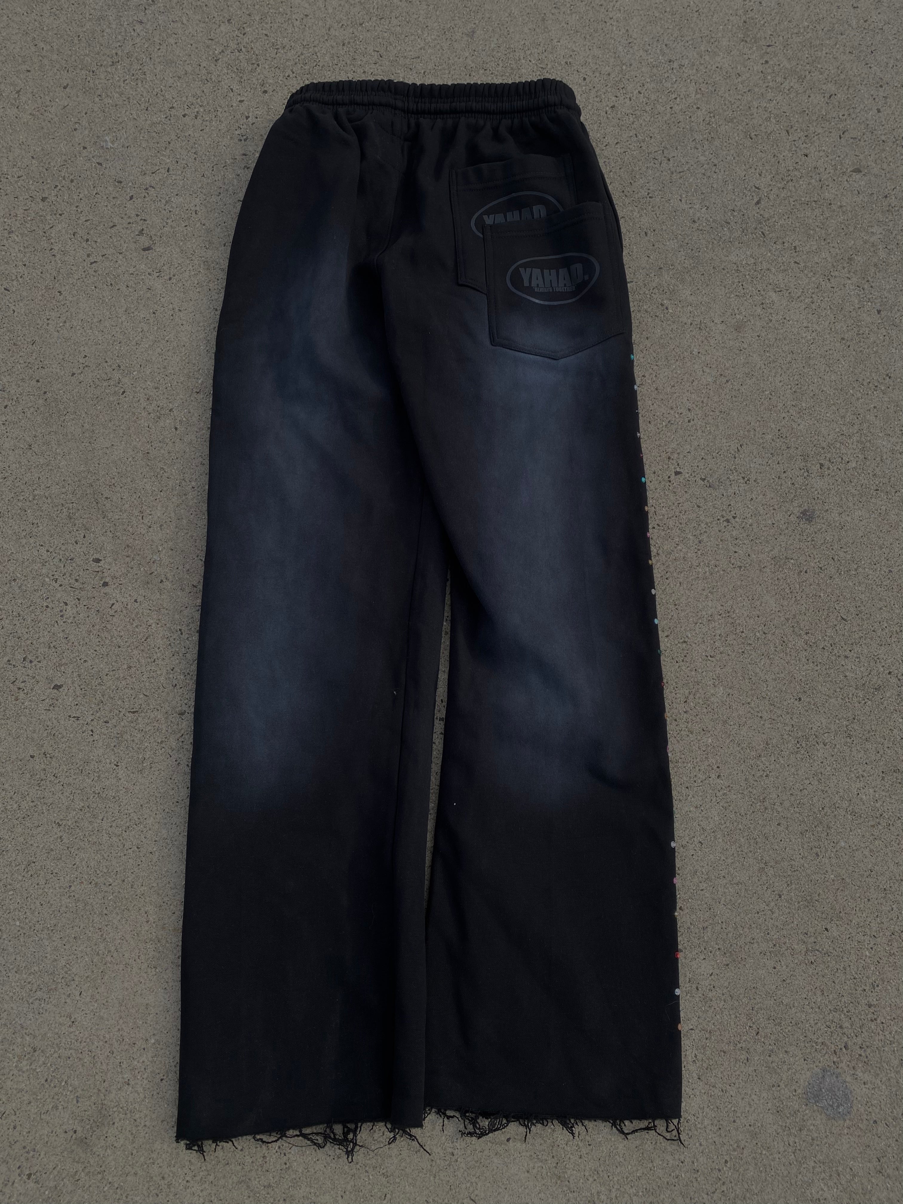“RHINESTONE” SWEATPANTS