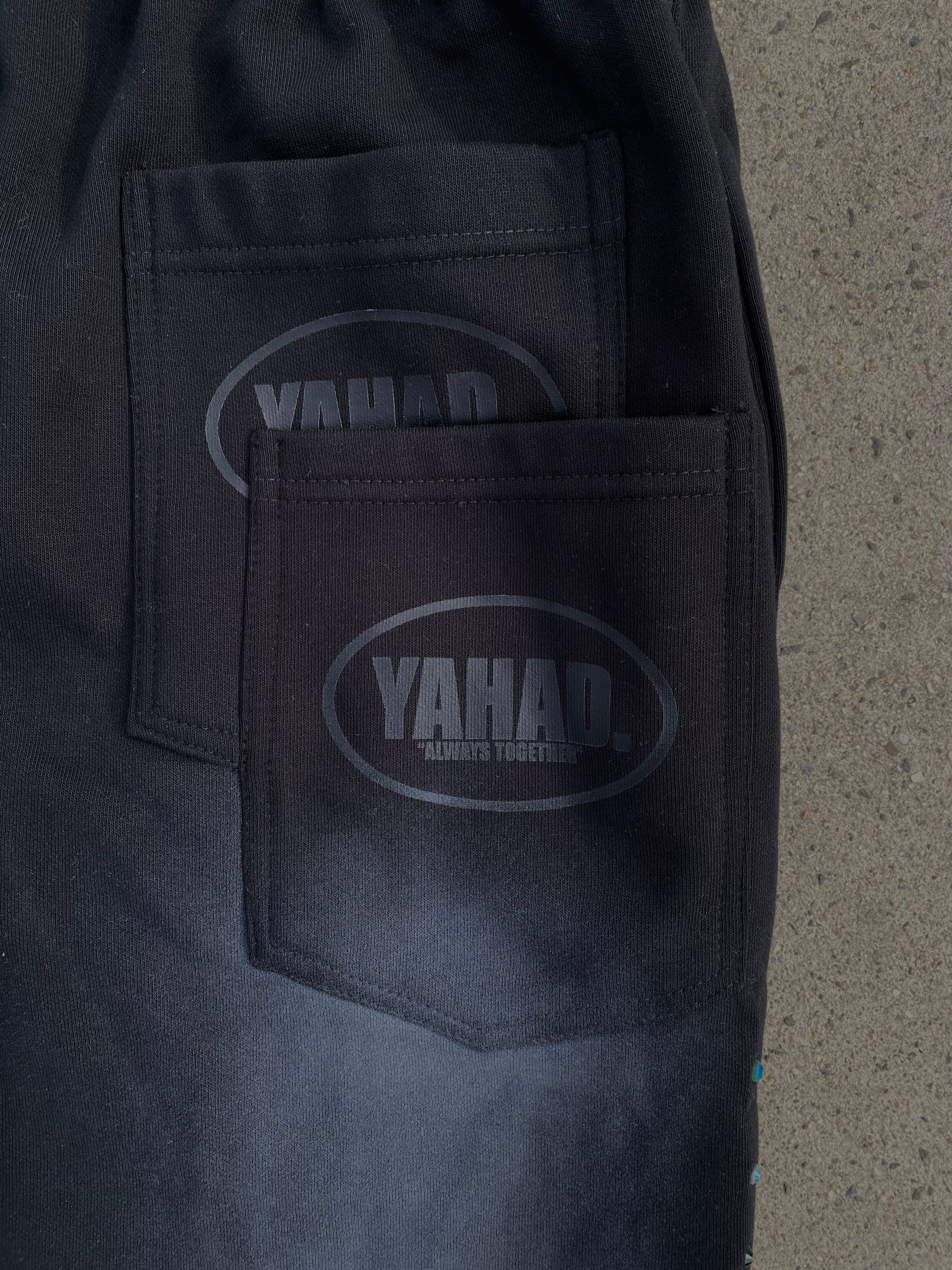 “RHINESTONE” SWEATPANTS