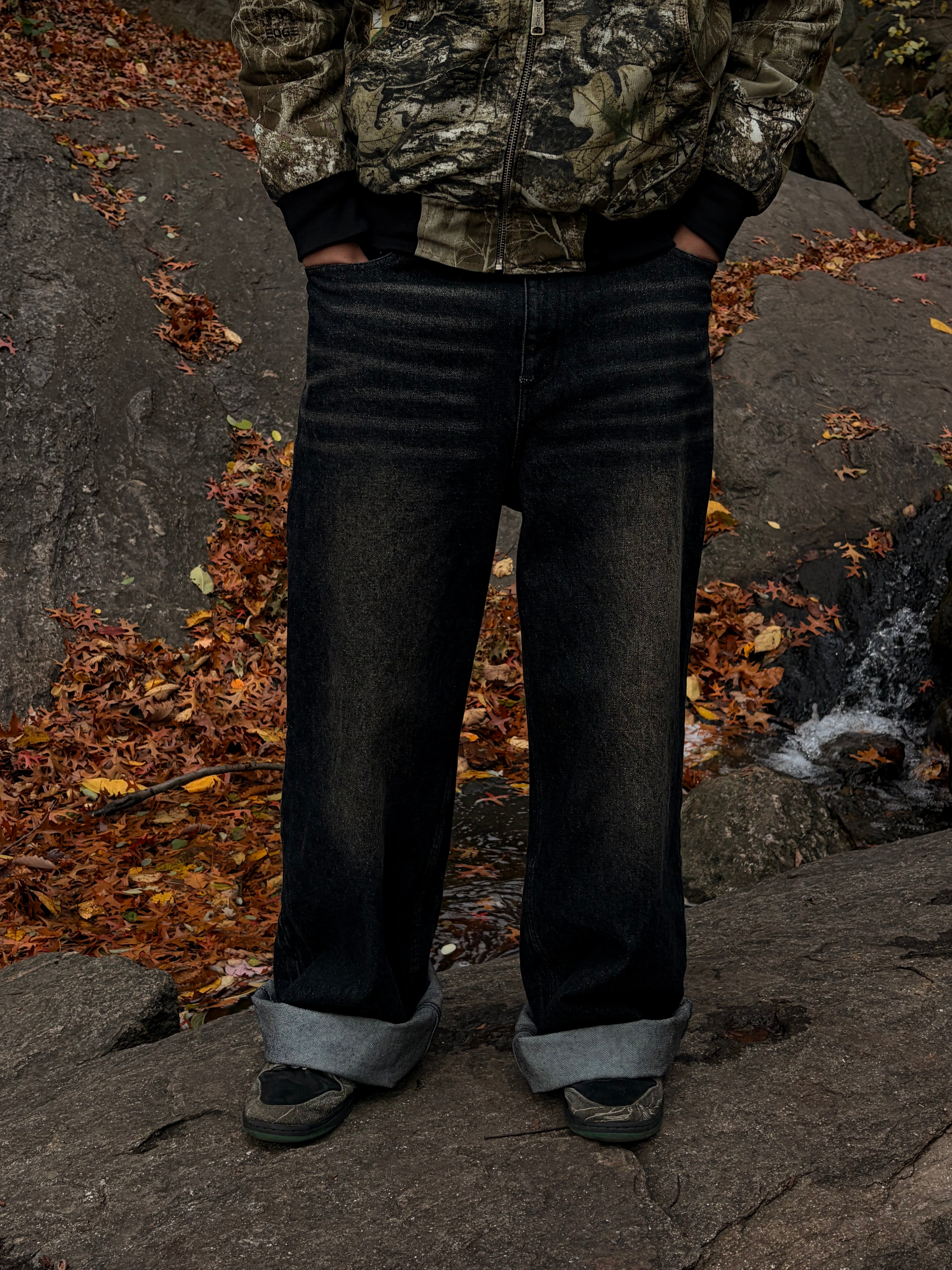 "BROOKLYN" BAGGY DENIM